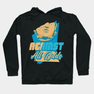 Against All Odds Aquatone Retro Sneaker Hoodie